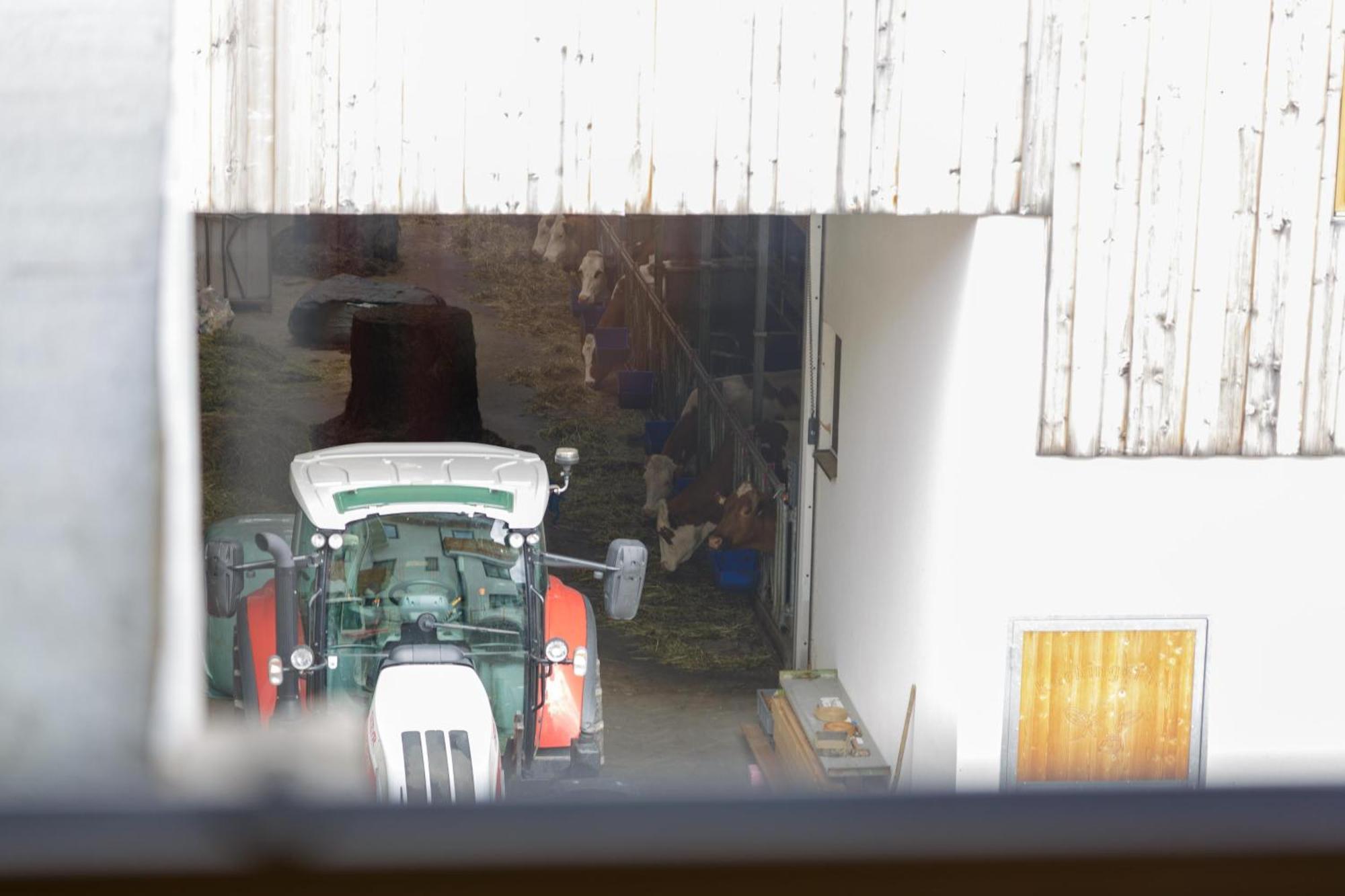 Ferienwohnung Am Bauernhof, Korbingerhof Rinn Eksteriør bilde